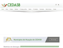 Tablet Screenshot of cedasb.org.br
